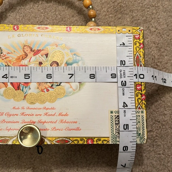 👜 Handmade La Gloria Cubana Cigar Box Purse / Keepsake Box / Jewelry Case - Picture 4 of 17